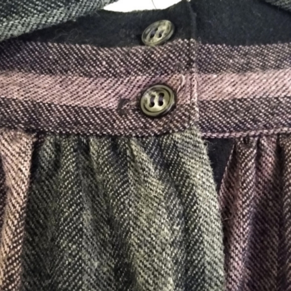 Vtg 100% Wool Belted Skirt - Picture 7 of 9